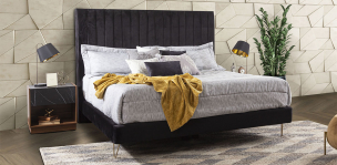 Cama King Size Witt Negro