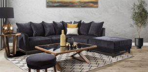Sala Modular Derecha Adelei Negro