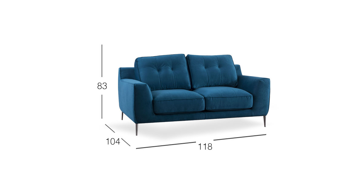 Love Seat Ralph Galp Azul (Boal)