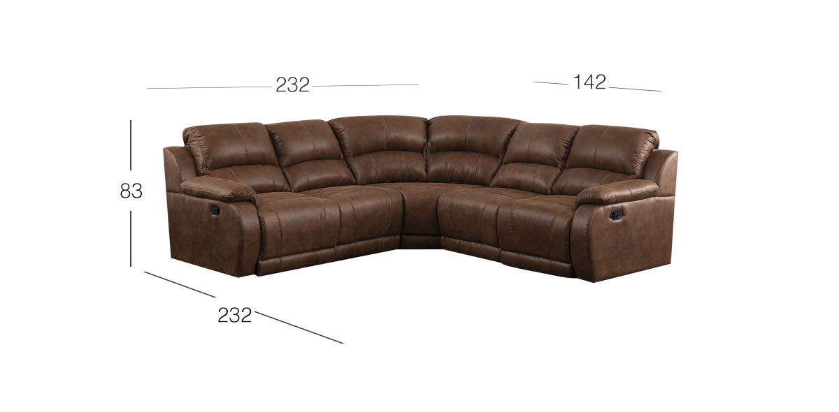 Sala Modular Reclinable Carucci Café (Boal)