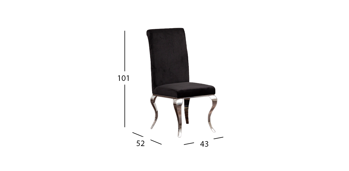 Silla Elenor Negro 