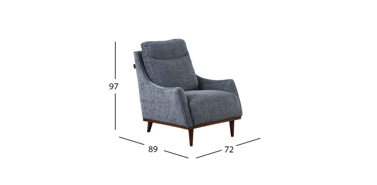 Sillón Ocasional Baldo Gris (Boal)