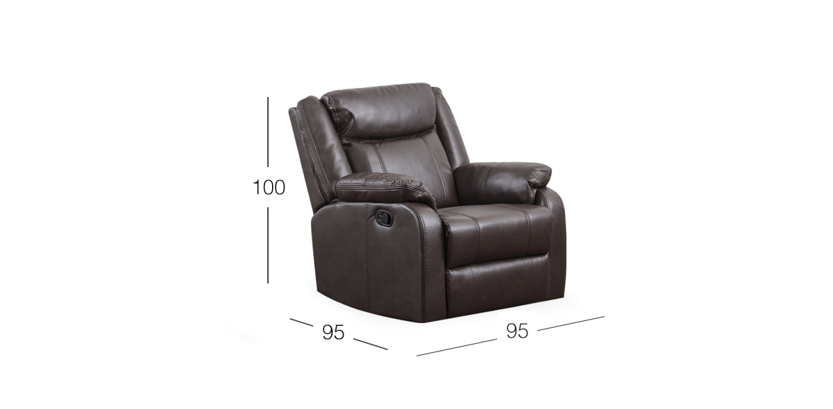 Sillón Reclinable Wagner Chocolate