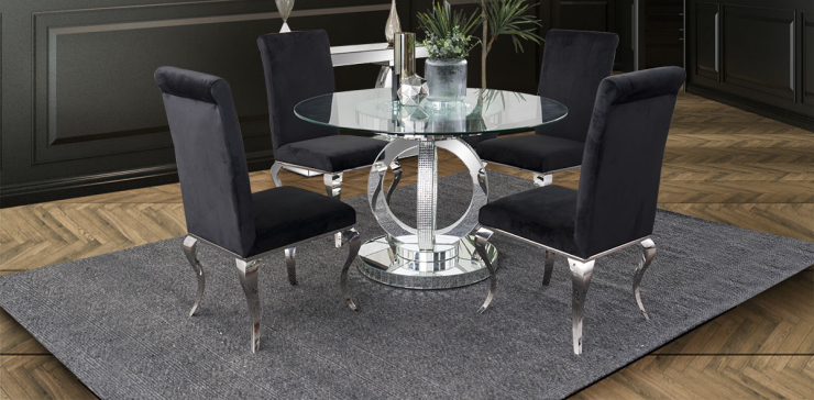 Comedor Redondo Genesis 5 Pzs